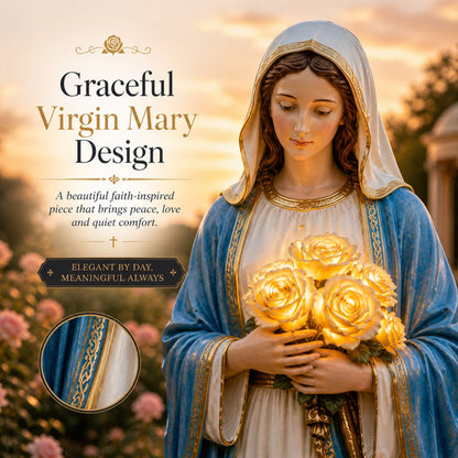 💗Virgin Mary Garden Light & love, prayer, protection