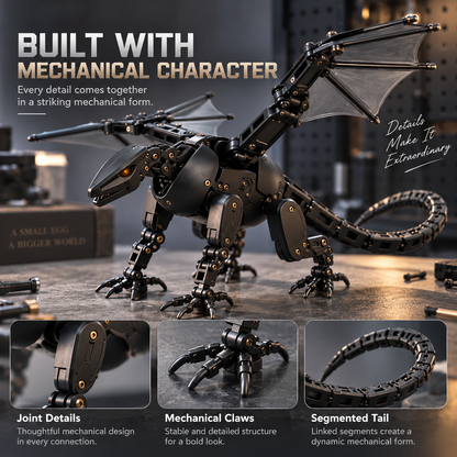 ⏰HOT SELLING🥚🐉 DragonMorph – Egg to Dragon Transforming Mechanical Toy