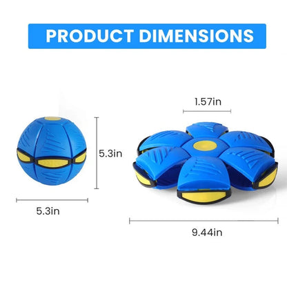 ✨Children's bouncing ball，pet bouncing ball, Magic metaball ，Magic Flying Saucer，bouncy ball，Parent-child interaction (Suitable for small dogs）