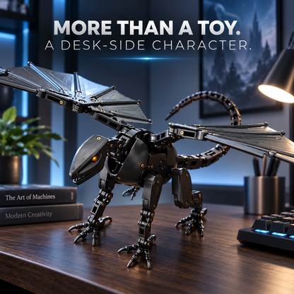⏰HOT SELLING🥚🐉 DragonMorph – Egg to Dragon Transforming Mechanical Toy