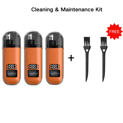 🔥🚛Smart Electric Nose Hair Trimmer&Compact and portable rechargeable blade with detachable and washable design.