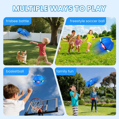 ✨Children's bouncing ball，pet bouncing ball, Magic metaball ，Magic Flying Saucer，bouncy ball，Parent-child interaction (Suitable for small dogs）