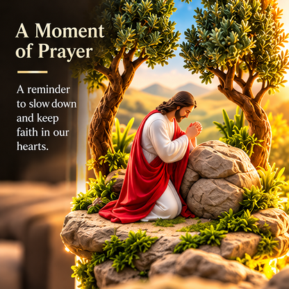 🙏 ✝️Last Day – 49% OFF!✨The Story of Jesus in 6 Scenes Cross Lamp✨
