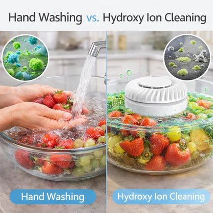 🥬 Fruit & Vegetable Washer – Removes Pesticides & Bacteria, No Chemicals Needed