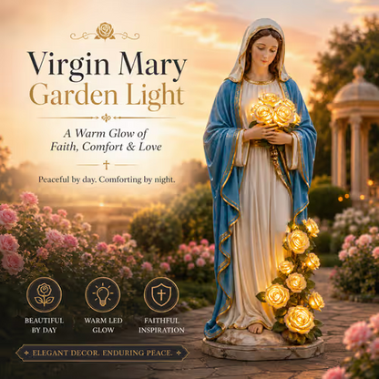 💗Virgin Mary Garden Light & love, prayer, protection