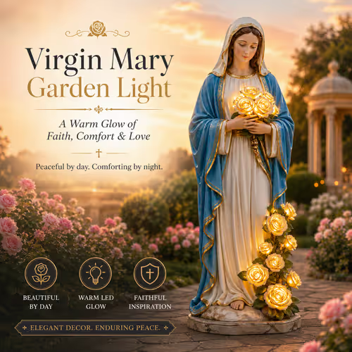 💗Virgin Mary Garden Light & love, prayer, protection