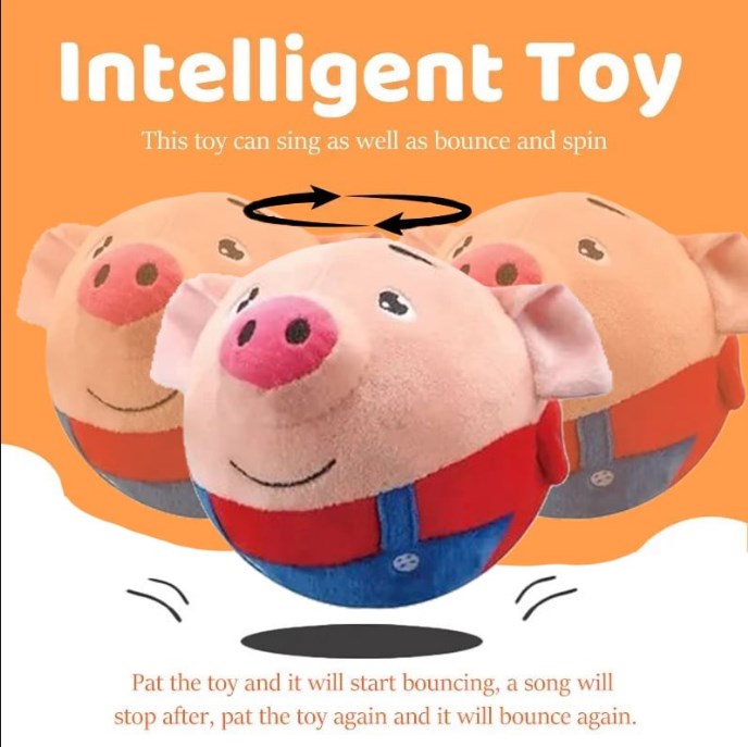 🥰Hot sale🎁Moving Pet Plush Toy ✨dog toys ✨USB charging version