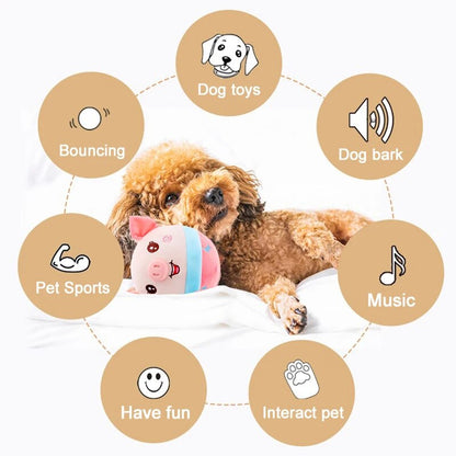 🥰Hot sale🎁Moving Pet Plush Toy ✨dog toys ✨USB charging version