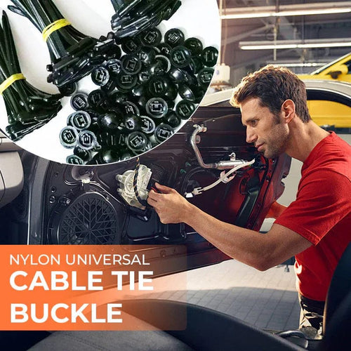 🔥 Nylon Universal Cable Tie Buckle 🔥easy Replacing screws