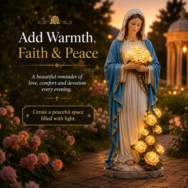 💗Virgin Mary Garden Light & love, prayer, protection
