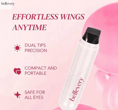 💗Perfect Wings Eyeliner Stamp💗 &Waterproof, smudge-proof, quick-drying liquid eyeliner