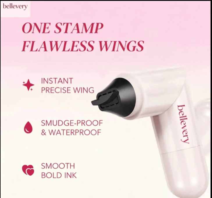 💗Perfect Wings Eyeliner Stamp💗 &Waterproof, smudge-proof, quick-drying liquid eyeliner