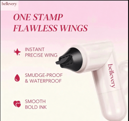 💗Perfect Wings Eyeliner Stamp💗 &Waterproof, smudge-proof, quick-drying liquid eyeliner