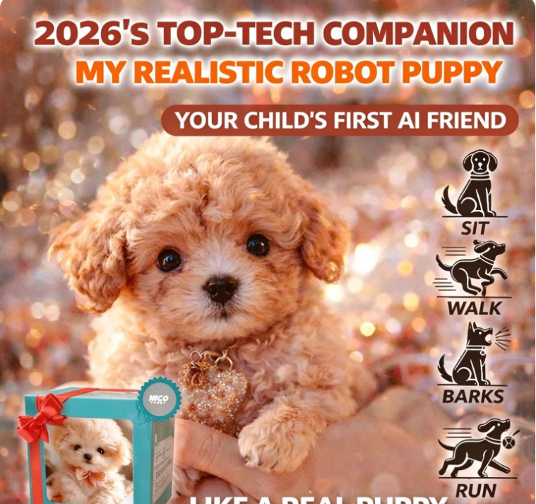 🐶 - My Realistic  Puppy - Interactive Toys
