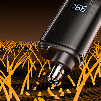 🔥🚛Smart Electric Nose Hair Trimmer&Compact and portable rechargeable blade with detachable and washable design.