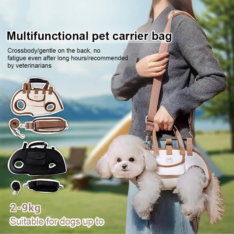 🐱🐕Portable Breathable Pet Carrier Sling & Backpack
