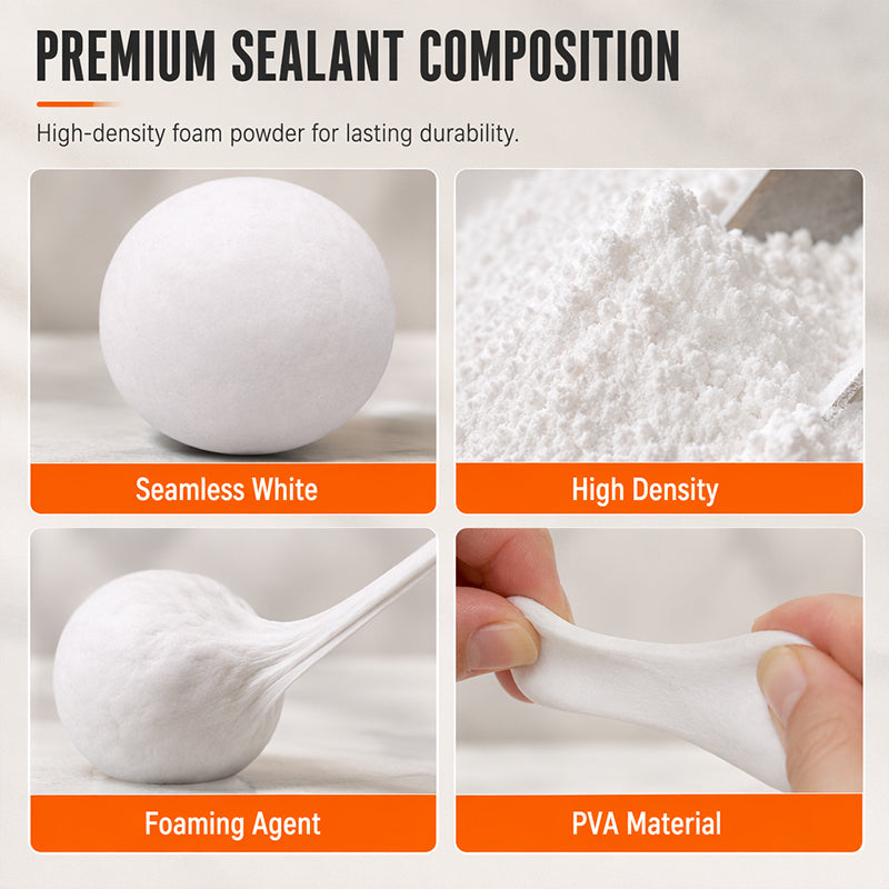 🧱 Waterproof Wall Hole Sealing Clay for Air Conditioner Pipes —  Moldable Sealant Putty for Pipe Gaps & Wall Holes | Tool-Free Application