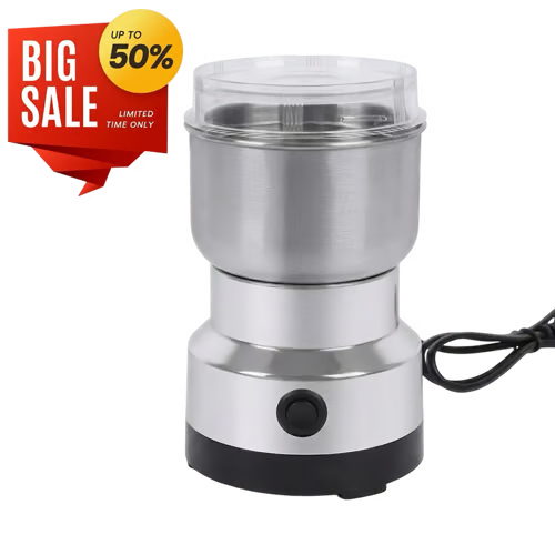 HOT SELLING🚀 High-Speed Stainless Steel Grain Grinder ✨ Fast & Efficient Grinding